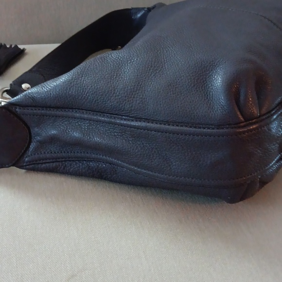 Coach Avery small leather grey hobo bag - Picture 6 of 13